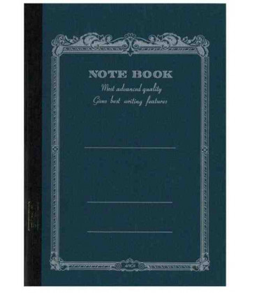 Apica CD15-BK Notebook (Tamaño B5, Color azul marino)