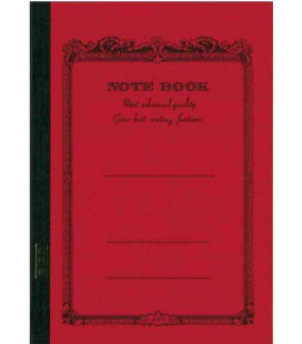 Apica CD15-BK Notebook (Tamaño B5, Color rojo)