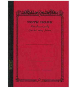 Apica CD11-BK Notebook (Tamaño A5, color rojo)