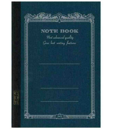 Apica CD11-BK Notebook (Tamaño A5, color azul marino)