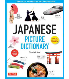 Japanese Picture Dictionary (Ideal for AP & JLPT Exam Prep) - Incl. audio download