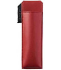 Porta bolígrafos magnético japonés de cuero - Modelo Pensam 2001 (Red) - Color rojo