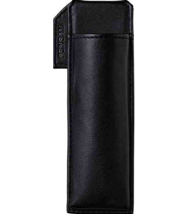 Porta bolígrafos magnético japonés de cuero - Modelo Pensam 2001 (Black) - Color negro