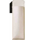 Porta bolígrafos magnético japonés de cuero - Modelo Pensam 2001 (White) - Color blanco