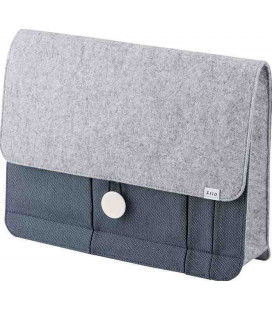 Maletín japonés tamaño A4 - Modelo Frio 8416 (Blue) - Color azul