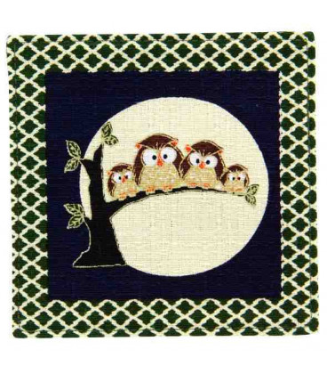 Posavasos reversible Kurochiku (Kyoto)- Modelo: Fukurou kon