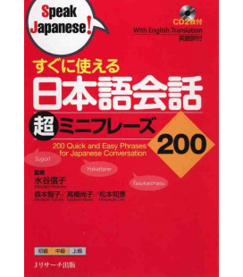200 Quick and Easy Phrases for Japanese Conversation (Incluye 2 CD)