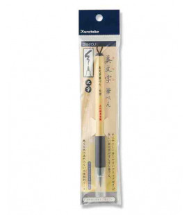 Rotulador - Fude Pen - Kuretake Bimoji de punta gruesa y rígida - Modelo XT4-10S