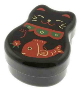 Hakoya Maruko Bento - Modelo 50819 - Gato negro