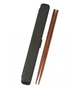 Palillos con estuche - Modelo 33052 - Set Kuro (negro)