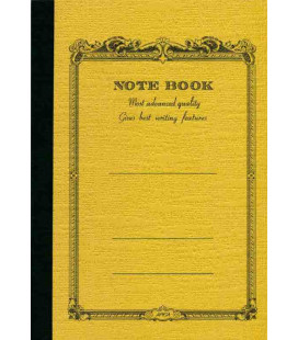 Apica CD10 Notebook (Tamaño A6 - Color amarillo maiz - Pauta rayada - 104 páginas)