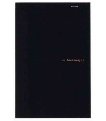 Maruman Mnemosyne Notebook - N188 (Tamaño  A5  - Cuadriculas de 5mm - 70 paginas)