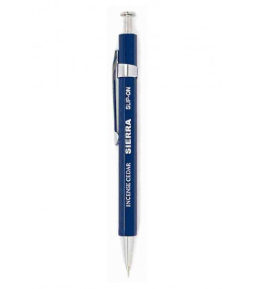 Bolígrafo Japonés Sierra (Carcasa madera de cedro) - Tinta Negra - Tamaño S - Color azul oscuro