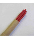 Otona - Recarga de lapiz (mina) ROJO - 2mm - Kitaboshi - 5 unidades
