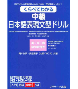 Learning through comparison - Sentence pattern drills for intermediate Japanese expression