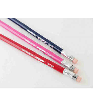 Portaminas Japonés Sierra (Carcasa madera de cedro) - Tamaño L - Color rojo