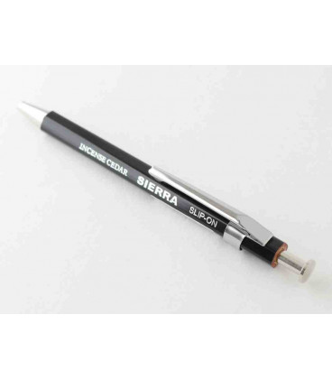 Bolígrafo Japonés Sierra (Carcasa madera de cedro) - Tinta Negra - Tamaño S - Color negro