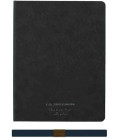 Apica Premium C.D. Notebook - Hardcover - Tamaño A5 - Color negro - Pauta rayada - 96 hojas