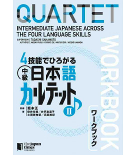 Quartet - Intermediate Japanese Across the Four Language Skills II (Incluye audio en Web)