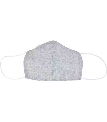 Mascarilla Japonesa Textil y Lavable - Cool Mask - Estampado gris