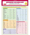 Japanese Vocabulary Language Study Card (Inclui Audio Online)