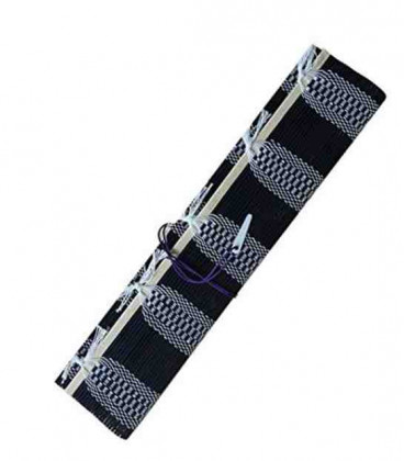 Esterilla para guardar los pinceles - Kuretake Brush case Dark Navy 1 Shaku 