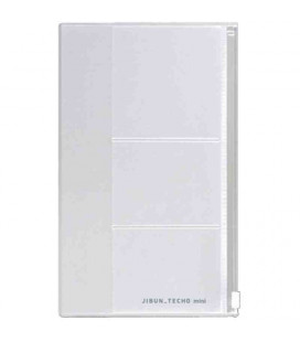 Kokuyo Jibun Techo Goods - Estuche con cremallera - Mini B6 Slim