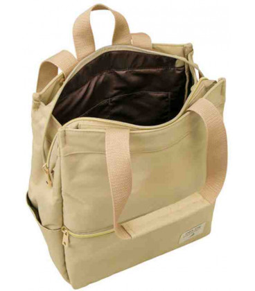 Mochila Delde Tote Sun-Star - Color beige - 100% Poliéster 