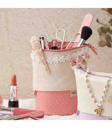 Delde (Sun-Star) - Estuche Slide Pen Pouch - Color rosa