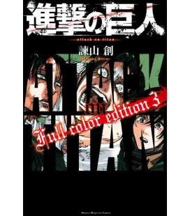 Shingeki no Kyojin  (El ataque de los titanes) Full color edition 3