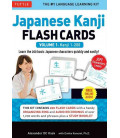 Japanese Kanji Flash Cards Kit, Vol. 1 (Kanji 1-200: JLPT Beginning Level) Incluye audio online