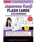 Japanese Kanji Flash Cards Kit, Vol. 2 (Kanji 201-400: Intermediate Level) Incluye audio online