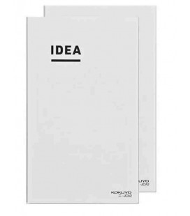 Kokuyo Jibun Techo Idea - Cuaderno tamaño B6 - Pauta a cuadros - 2 Unidades