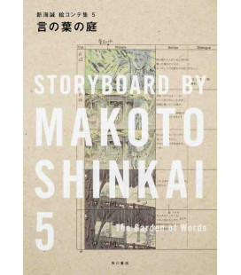 Storyboard by Makoto Shinkai 5 - Koto no Ha no Niwa - El jardín de las palabras
