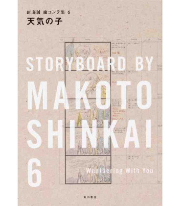 Storyboard by Makoto Shinkai 6 - Tenki no ko - Weathering with you