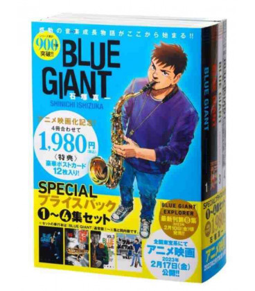Blue Giant Vols.1-4 - Special Price Pack