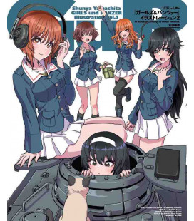 Yamashita shunya - Girls Und Panzer Illustration Book - Vol. 2