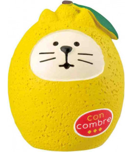 Decole - Gato Daruma Limón - Colección Fuzoroina Lemon-Tachi