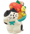 Decole - Lucky Cat Maneki Neko - Colección Concombre Fuku Mono