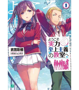 Yokoso Jitsuryoku Shijo Shugi no Kyoshitsu e Vol.9-Classroom of the Elite-Novela de Shogo Kinugasa