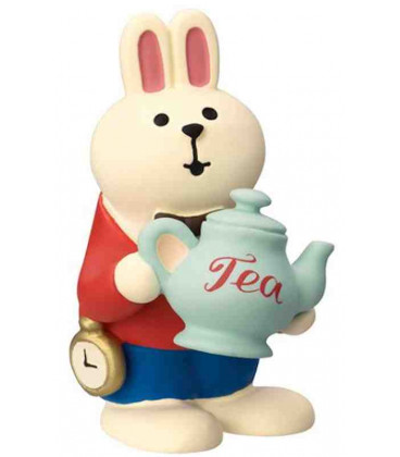 Decole - Tea Pot Usagi - Colección Concombre Alice in Flowerland