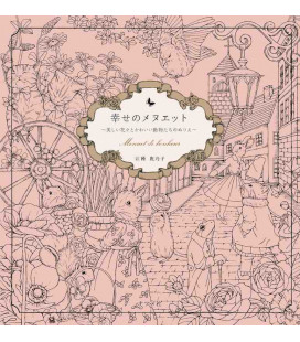 Shiawase no menuetto - Menuet de bonheur - Libro para colorear