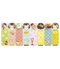 Self-adhesive bookmarkers - Kurochiku (Kyoto, Japan) - Maiko model