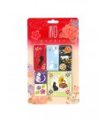 Kurochiku - 6 Ímanes com motivos japoneses - Neko