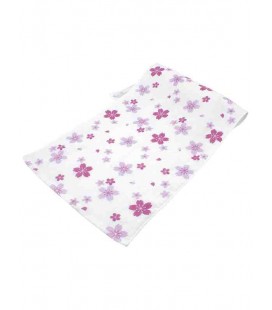 Toalha tenugui japonesa Kurochiku (Kyoto) - Modelo Maizukara murasaki