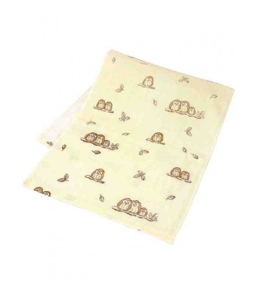 Toalha tenugui japonesa Kurochiku (Kyoto) - Modelo Fukurou ki