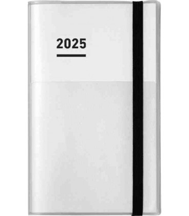 Jibun Techo Kokuyo - Agenda 2025 - Diary + Life + Idea set -  A5 Slim - Branco