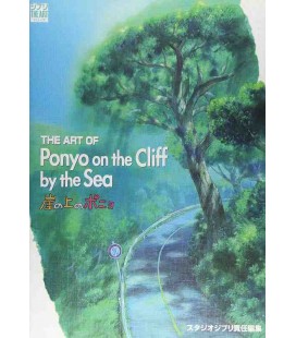 The Art of Ponyo on the Cliff by the Sea - Livro de ilustrações do filme