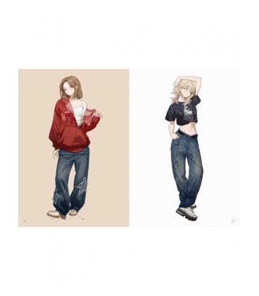 Yukina ato wakusu & fasshon sukecchi ("Yukina Artworks & Fashion Sketches")
