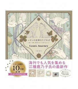 Leon's Journey - Kanoko Egusa - Livro de colorir